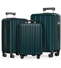 Amazon.com | SHOWKOO Luggage Sets 3 Piece Softside Expandable